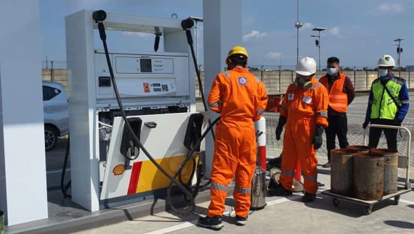 PumpOut SPBU Shell Toyota